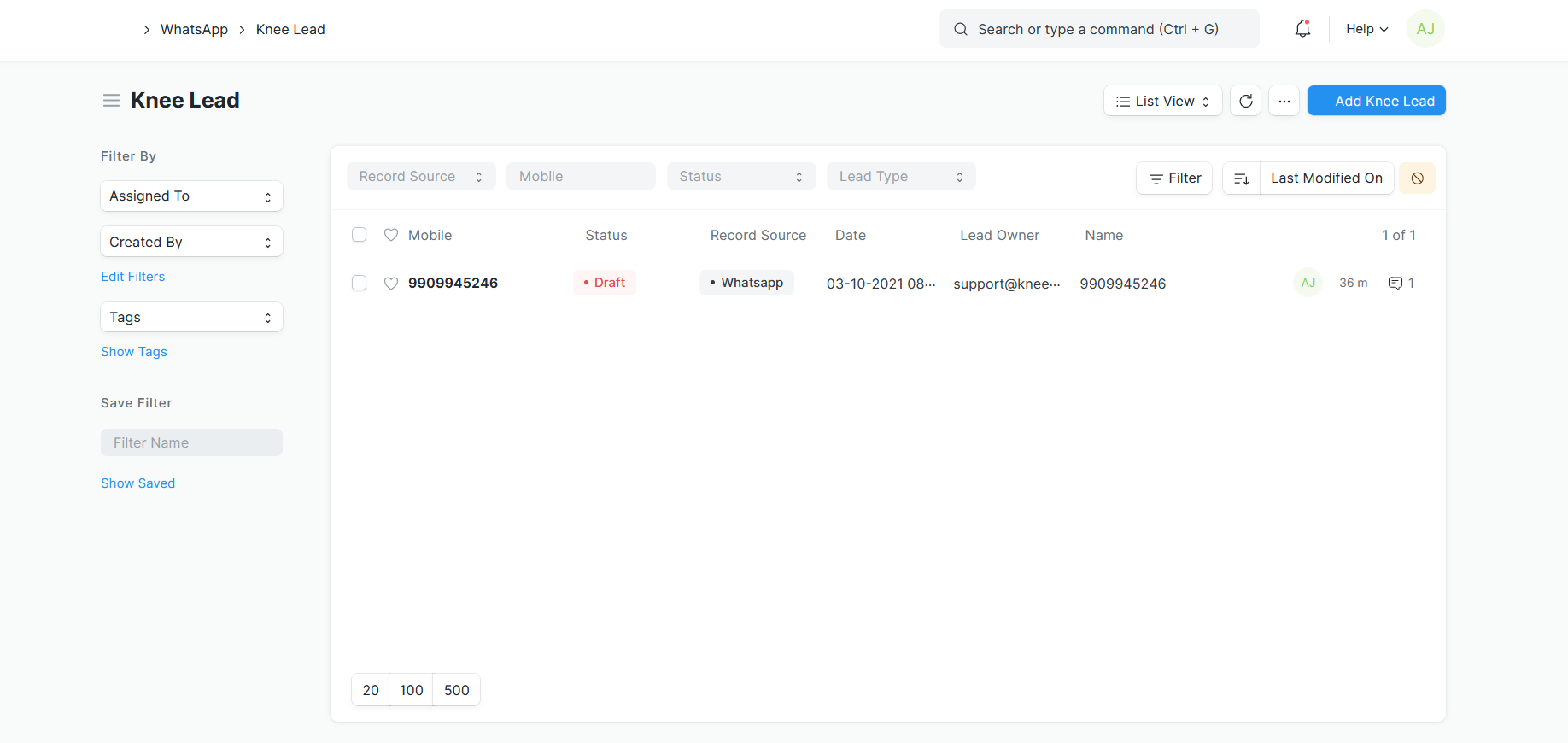 List View Performance